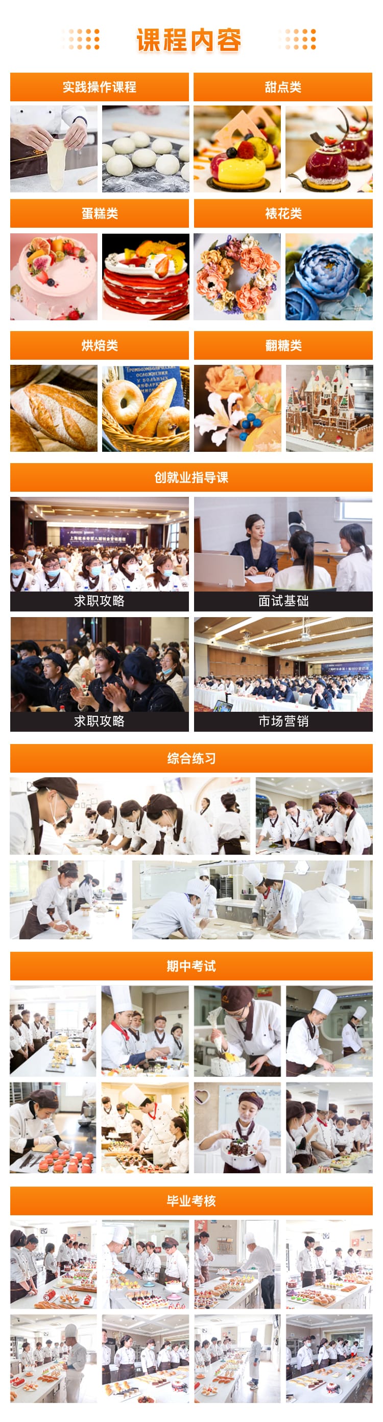 歐米奇西點(diǎn)烘焙甜點(diǎn)培訓(xùn)課程